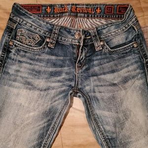 Like new Rock Revival Jeans